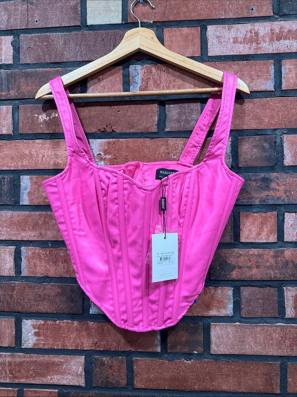 BARDOT Corset Bustier Top